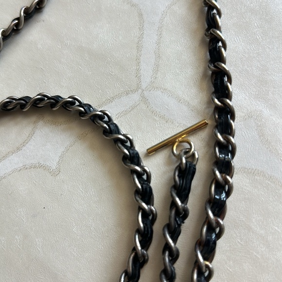 Vintage Paloma Picasso Chain Shoulder Bag Purse Black - Picture 13 of 16